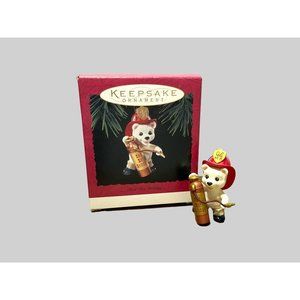 Hallmark 1994 Firefighter Ornament Red Hot Holiday